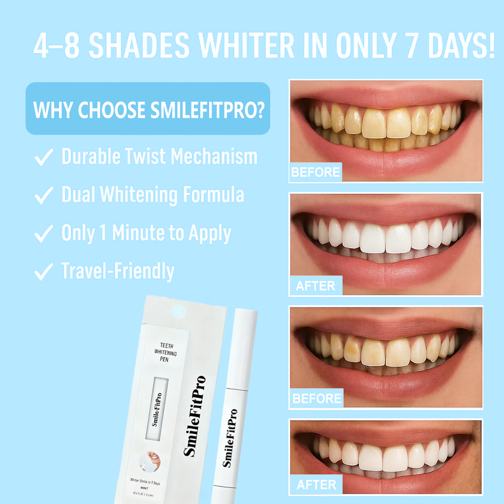 【Black Friday】🎁 SmileFitPro™ Teeth Whitening Pen