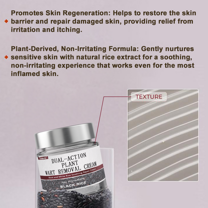 Zvoevo® Black Rice Skin Repair Essence Cream ⚕️ FDA Certified (Removes warts and skin growths, improves keratin buildup and seborrheic dermatitis, follicular keratosis, age spots, and bruising)