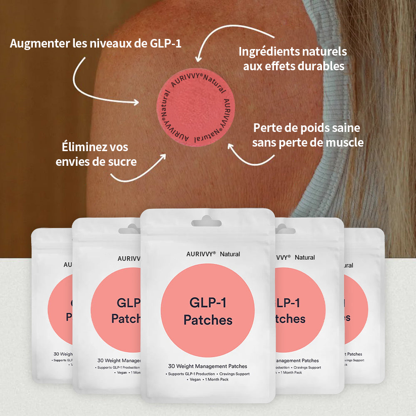 🍒 Patch Minceur GLP-1 : Contrôlez votre appétit, retrouvez l’énergie et apaisez votre stress naturellement