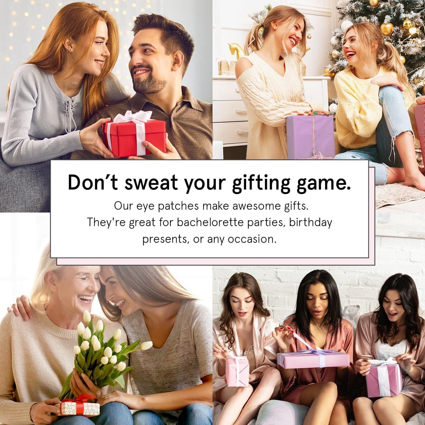 Grace & Stella Under Eye Mask - Reduce Dark Circles, Puffy Eyes, Undereye Bags & Wrinkles - Gel Under Eye Patches, Vegan & Cruelty-Free Self Care (72 Pairs, Gold Pink Blue)