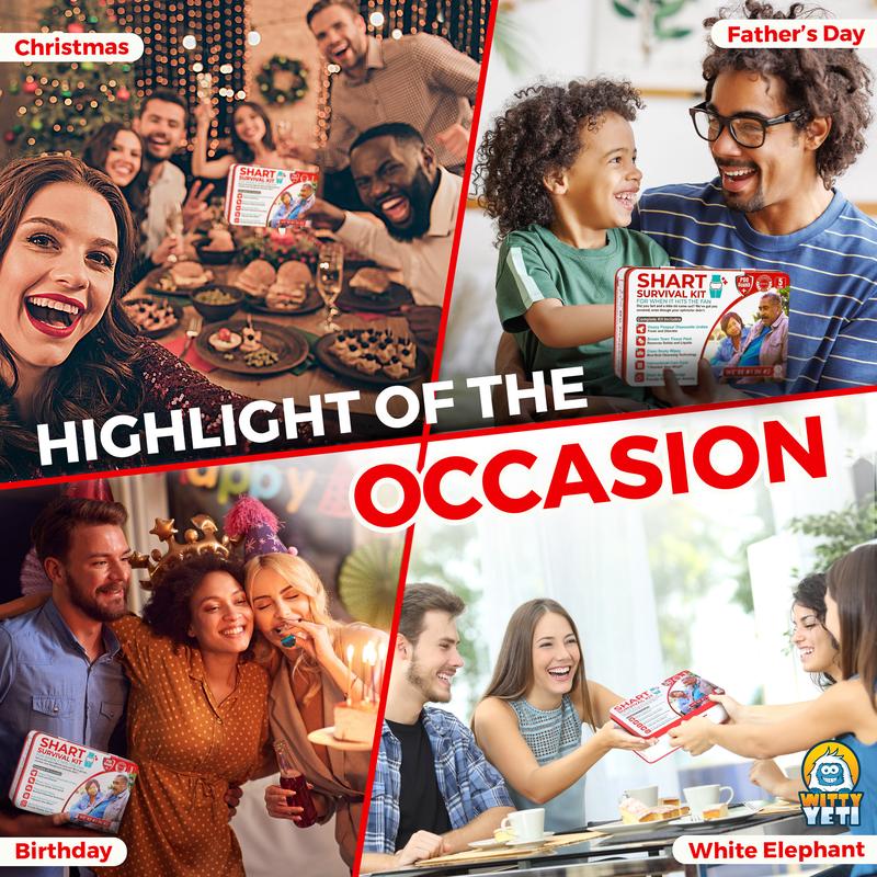 🤣Funny Shart Survival Kit - Ultimate Poop Prank Gag Gift Set🎁